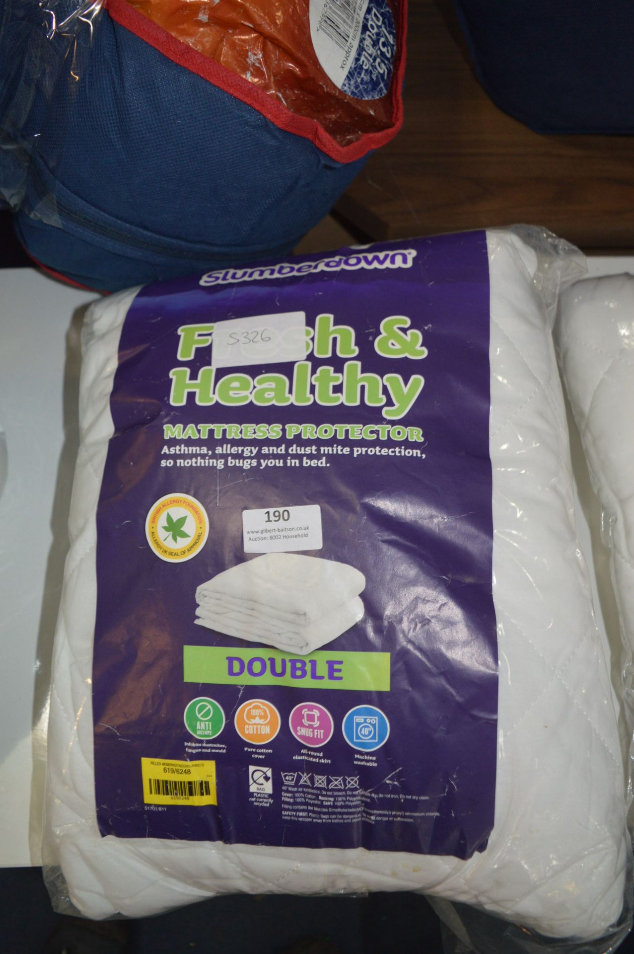 Slumberdown Fresh & Healthy Double Mattress Protec