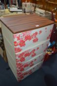 *Plastic Chest of Drawers (AF)