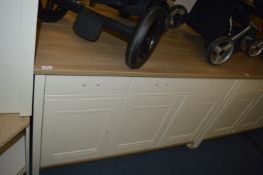 *Sideboard Unit with Drawers in Light Oak & Cream