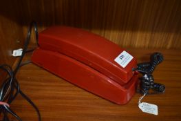 1970's Red Telephone