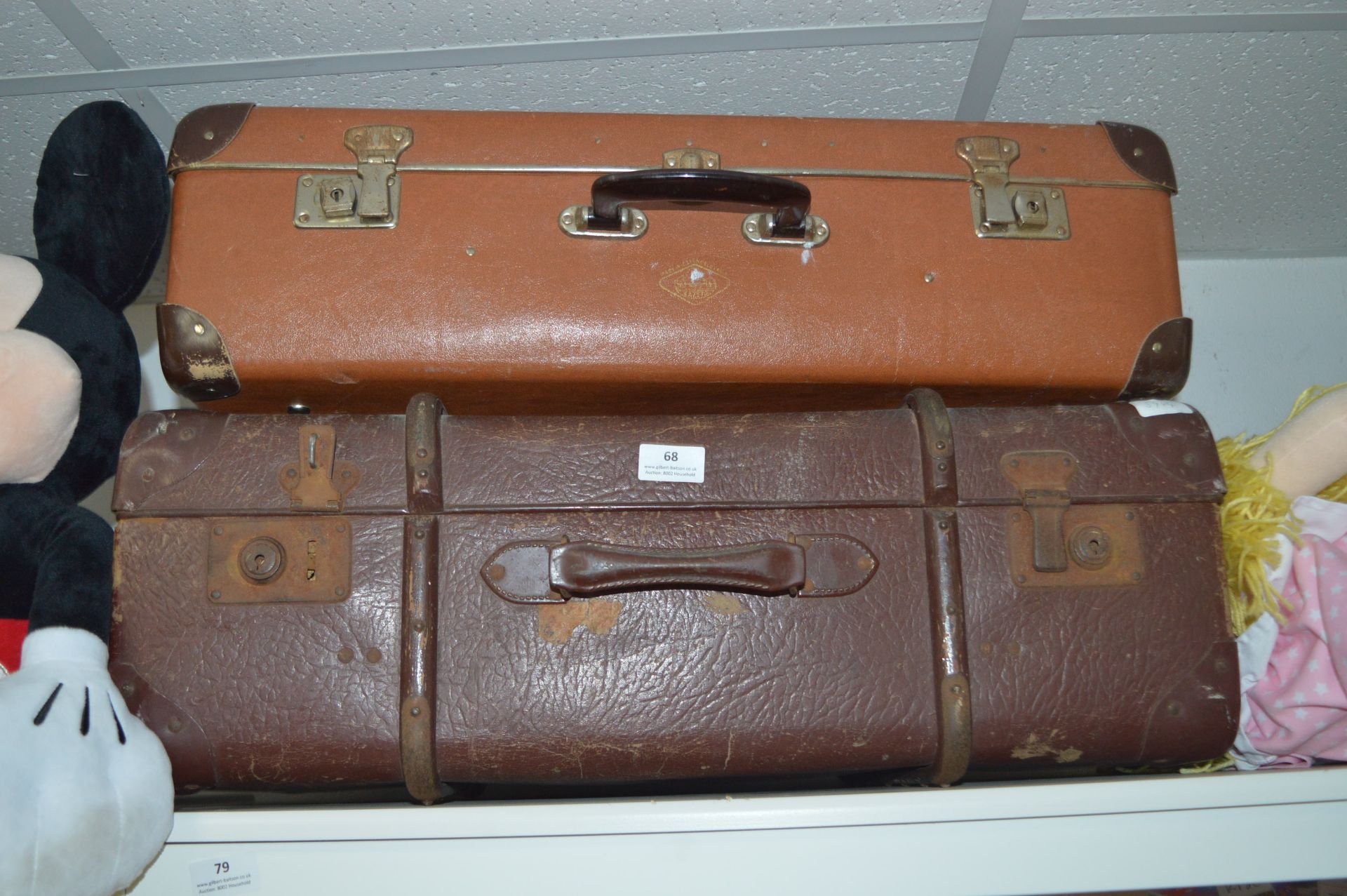 Two Vintage Suitcases