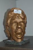 Bronzed Bust - Mick Jagger