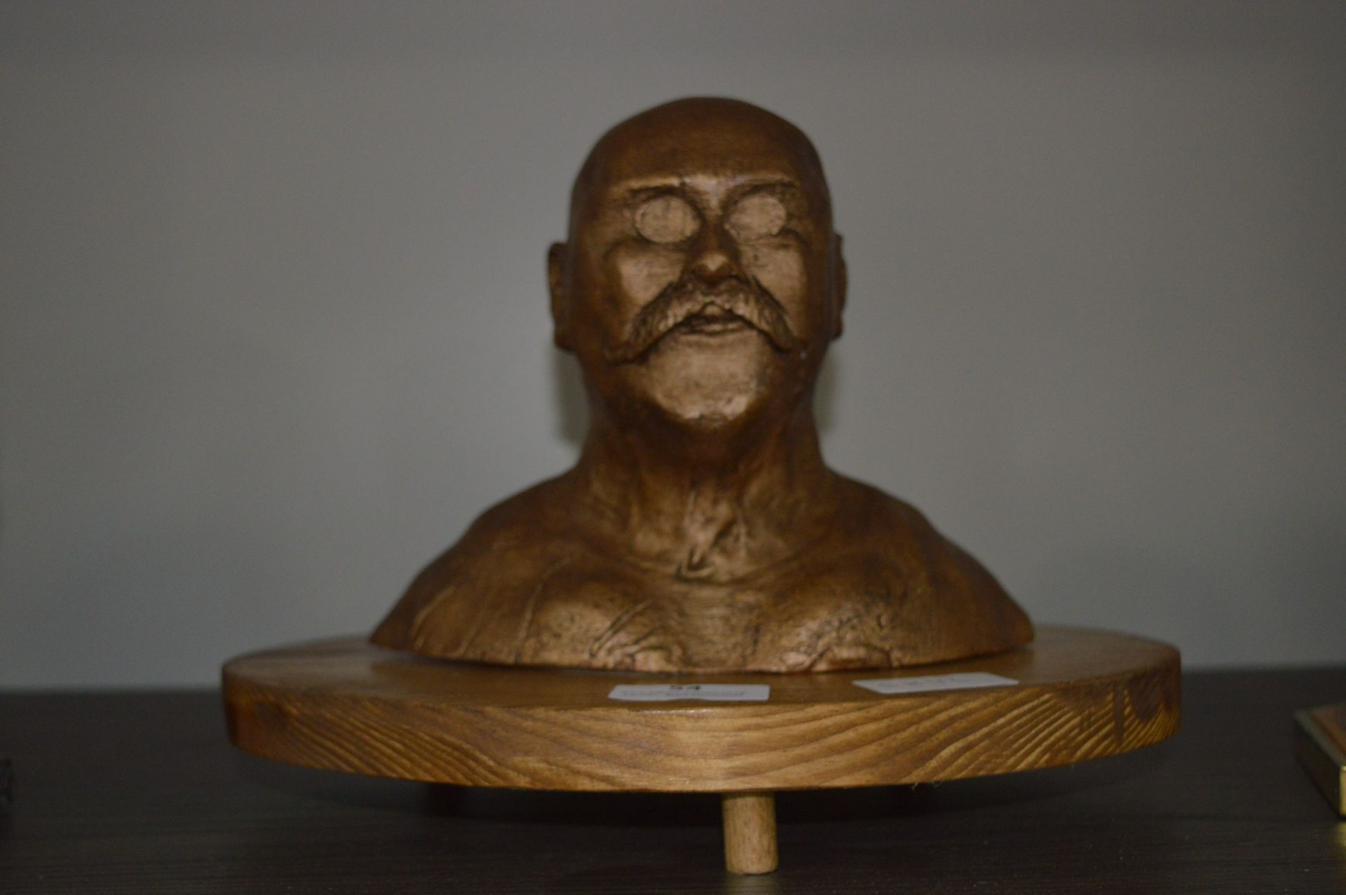 Bronze Effect Bust - Charles Bronson