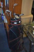 Golf Bag and Golf Clubs