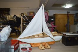 Scale Model Sailing Boat