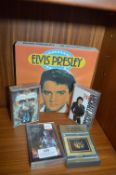 Box Set of Elvis Presley Hits & Cassettes