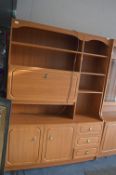 Teak Wall Unit