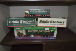 Three Eddie Stobart Models