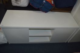 *Low Level Sideboard Unit in High Gloss White Fini