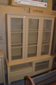 *Glass Fronted Bookcase Unit