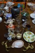 Quantity of Ceramic Teapots, Biscuit Barrels and B