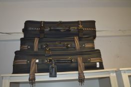 Set of Three Suitcases