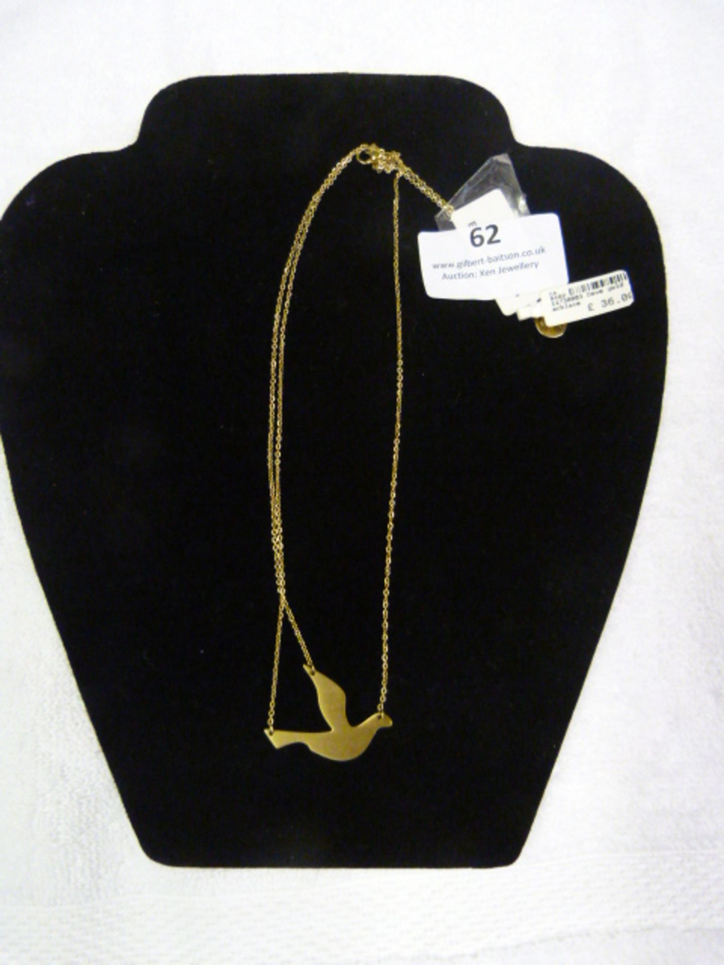 *Edblad Gold Dove Necklace