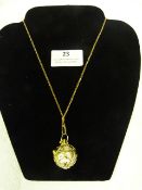 *Gold Chain with Locket Pendant RRP:£130