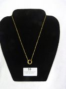 *Edblad Monaco Necklace (Mini Short, Gold)