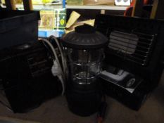 Gelert Gas Heater, 3-in-1 Light, Flashlight, Press