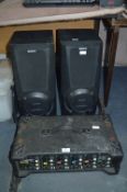 Laney Amplifier and Sony SAW Subwoofer