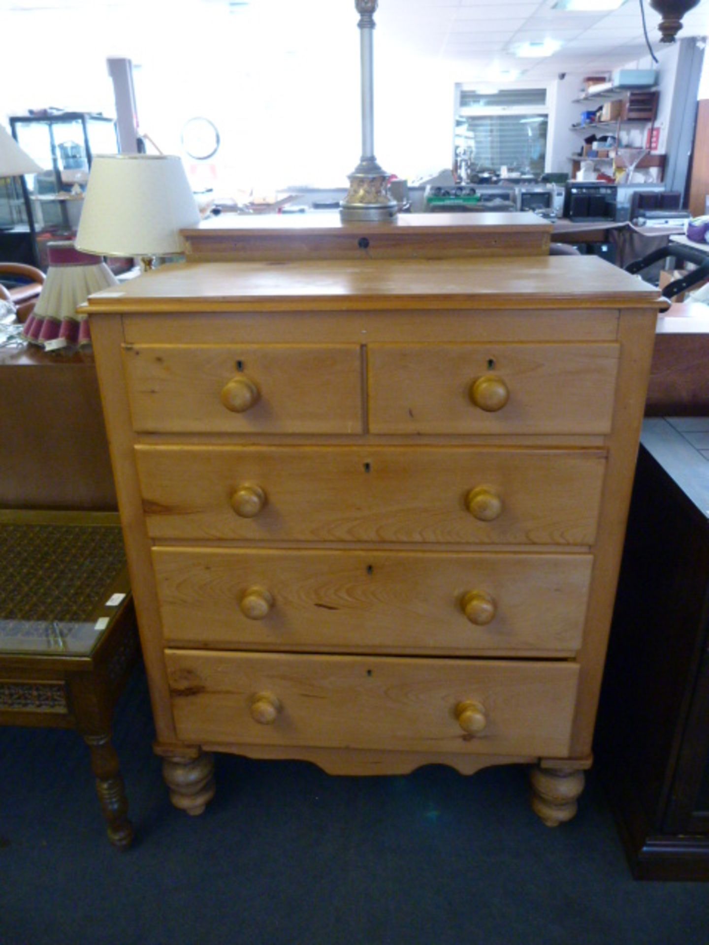 Pine Chest of Drawers