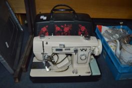 Jones Sewing Machine in Case