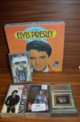 Collection of Michael Jackson Casette and a Elvis