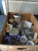 Box of Miscellaneous Kitchenware