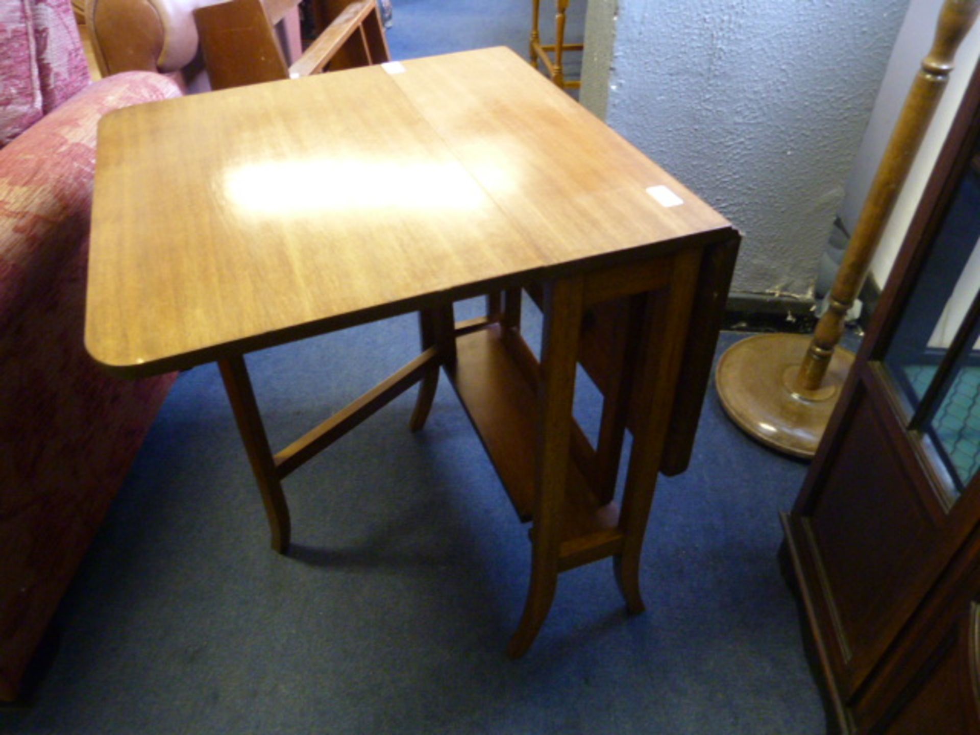 Reproduction Mahogany Sutherland Table