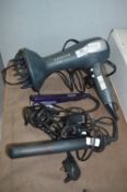 GHD Professional Hair Styler, Hair Dryer and a Bab