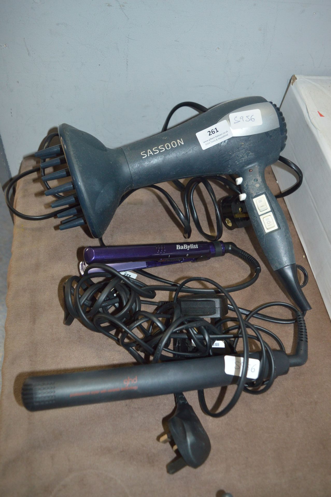 GHD Professional Hair Styler, Hair Dryer and a Bab