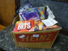 Box Containing Assorted CDs