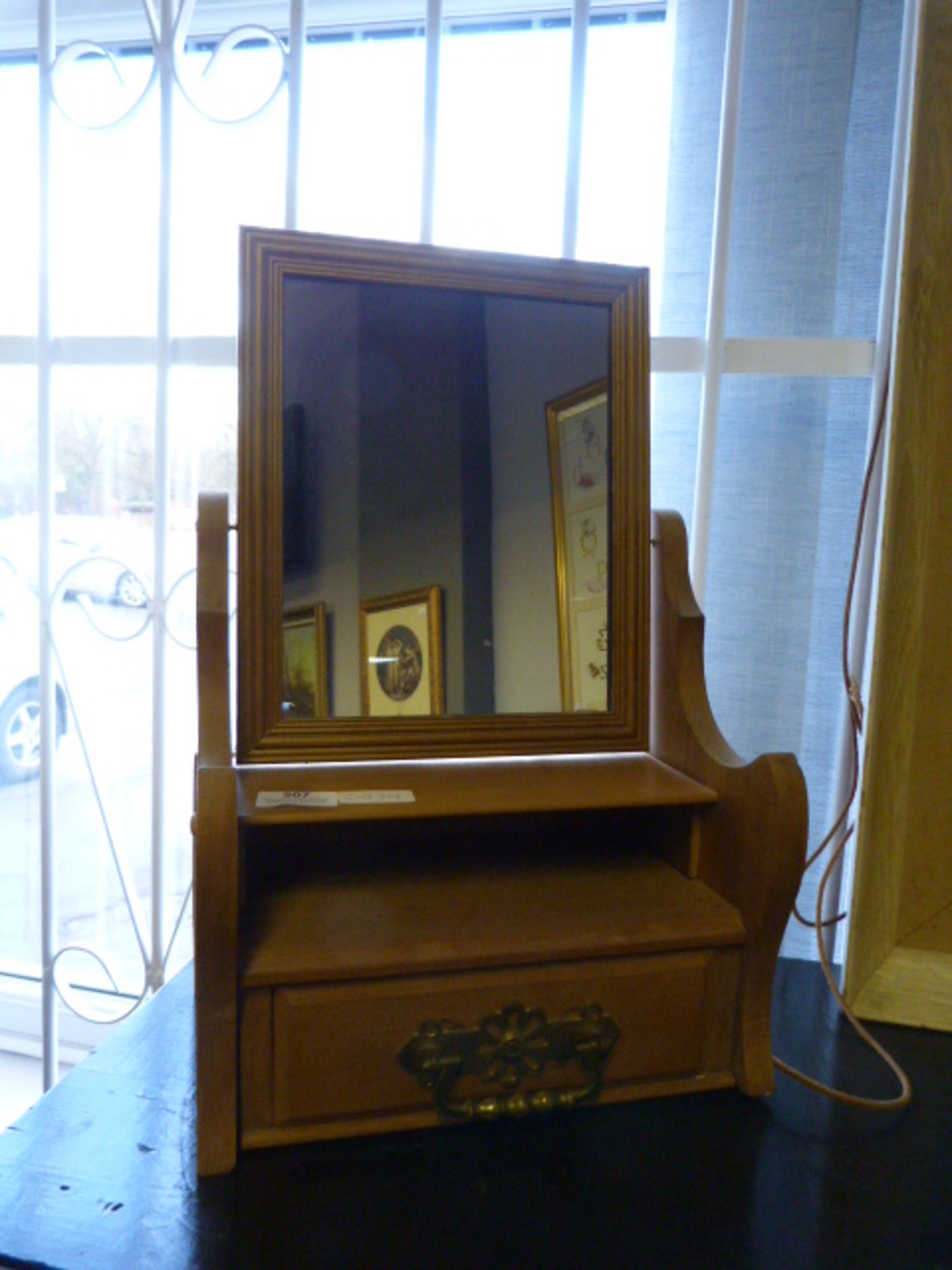 Dressing Table Mirror with Drawer