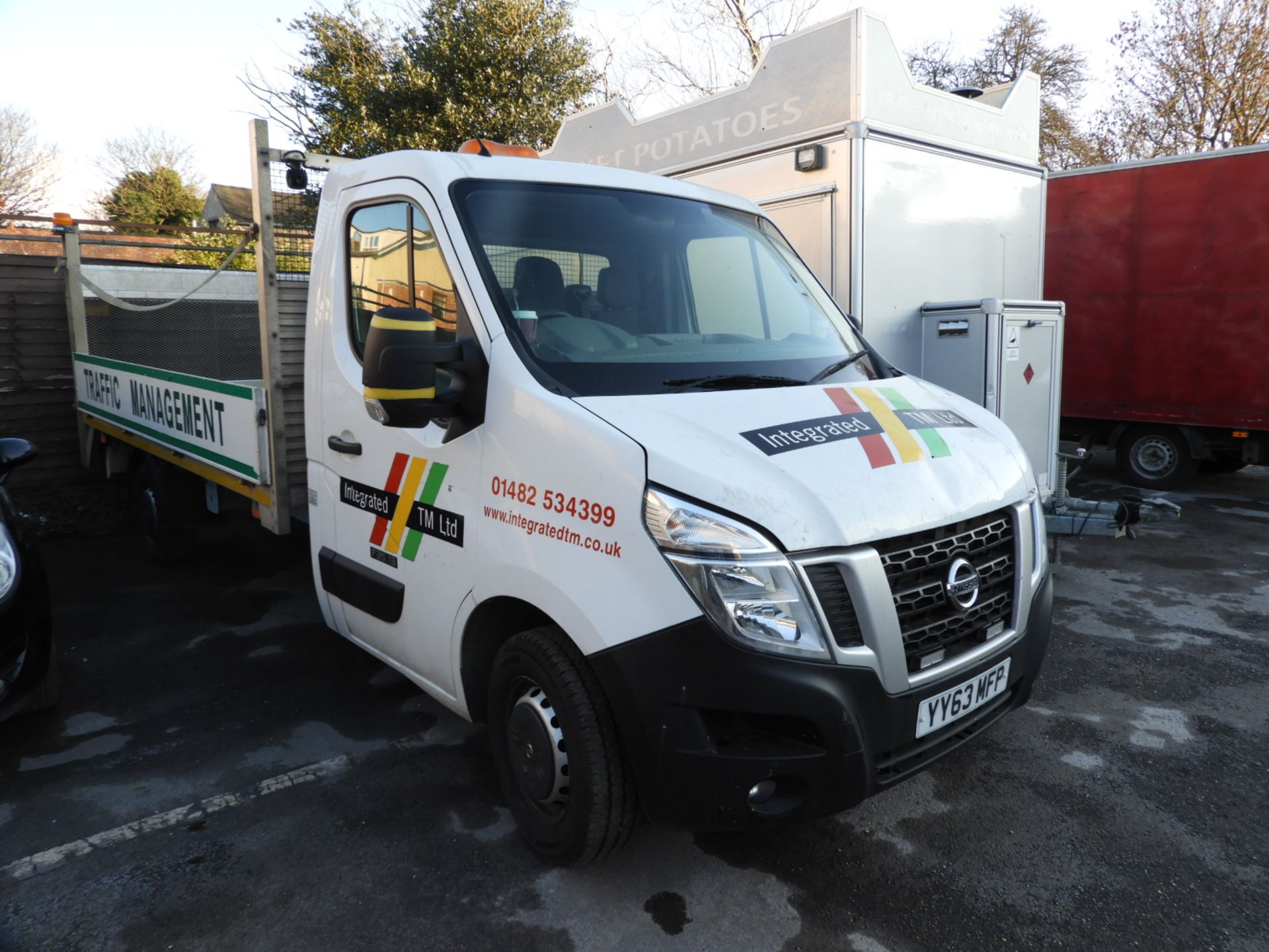 *Nissan 2013 Flatbed Van YY63 MFP MOT:06/02/19 - Diesel