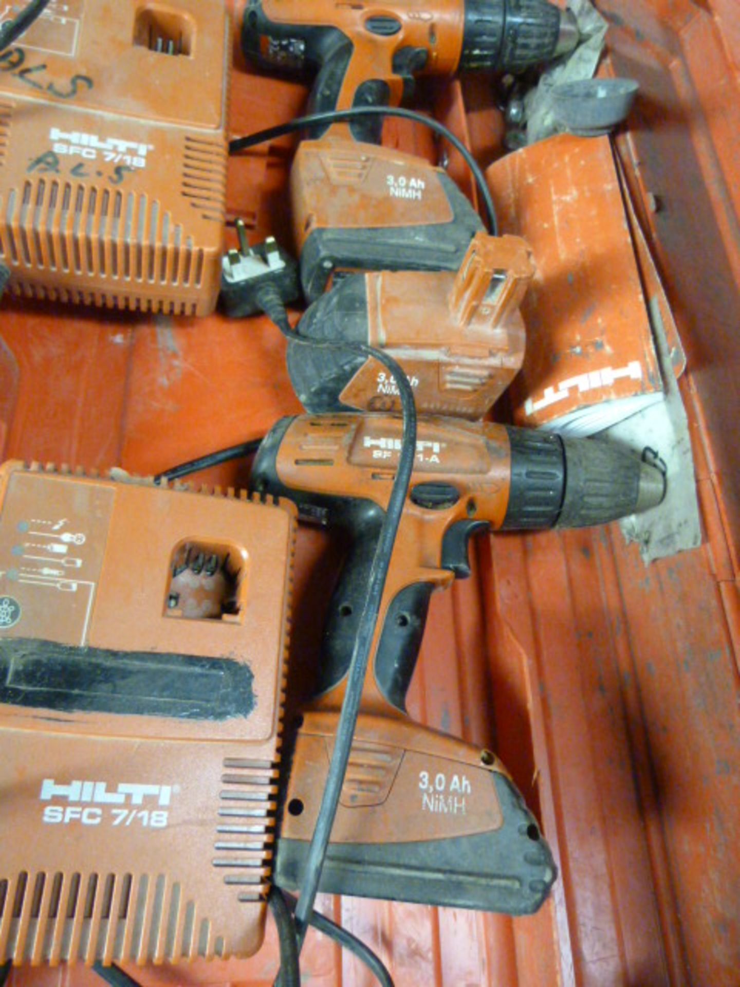 Hilti BF150A Drill and a Hilti SF121A Drill with