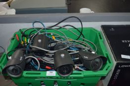 Box of Security Cameras and Cables