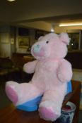 Pink Pig Soft Toy