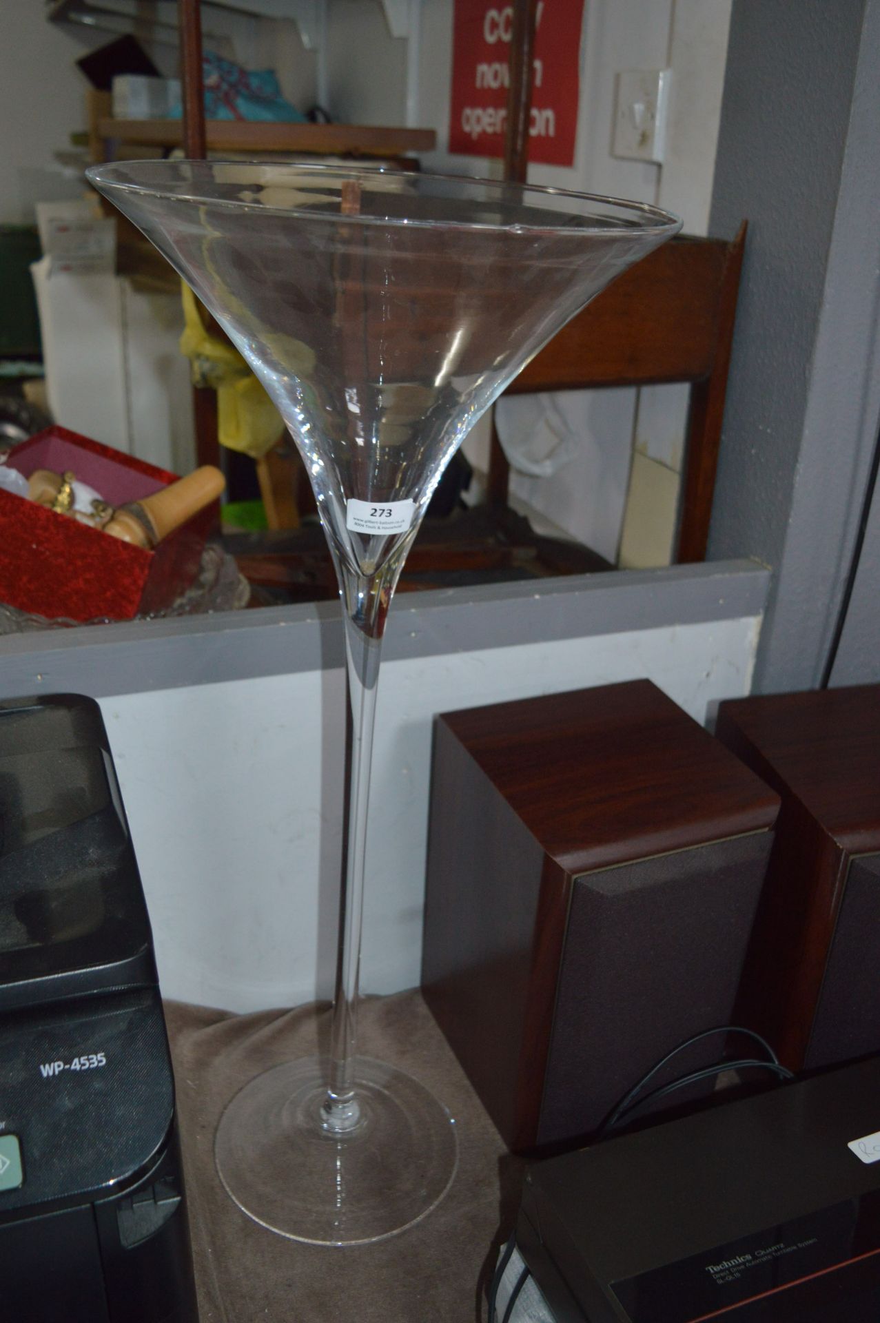 Oversized Wine Glass