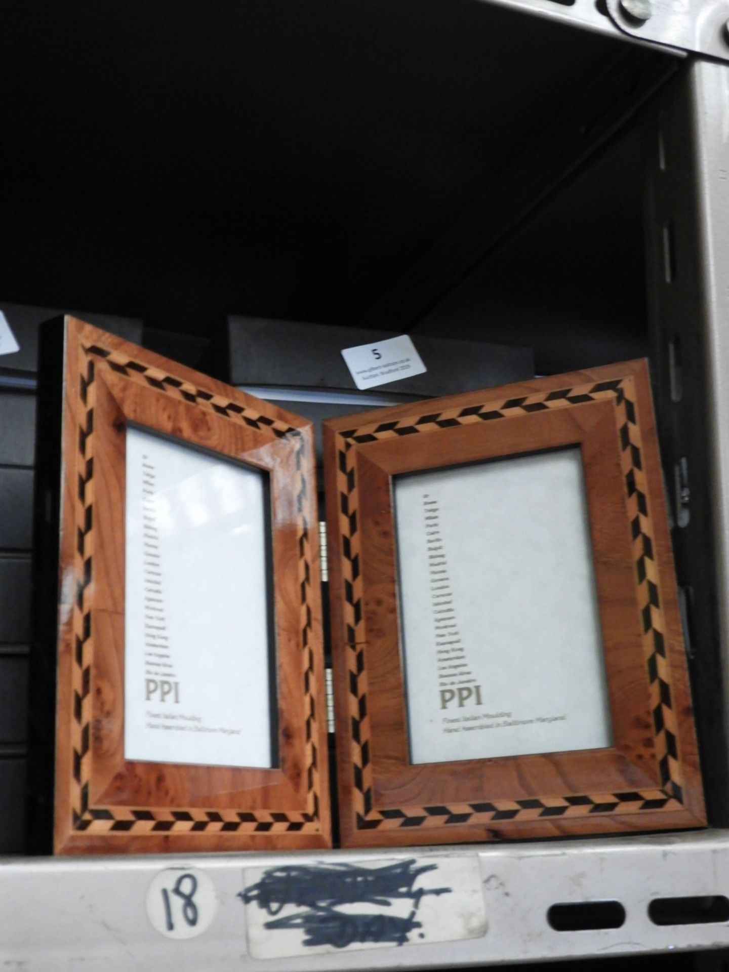 Six Double Inlaid Photo Frames