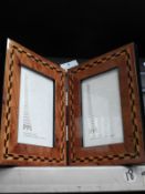 Six Double Inlaid Photo Frames