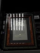 Eight 5x7 Inlaid Italian Style Photo Frames