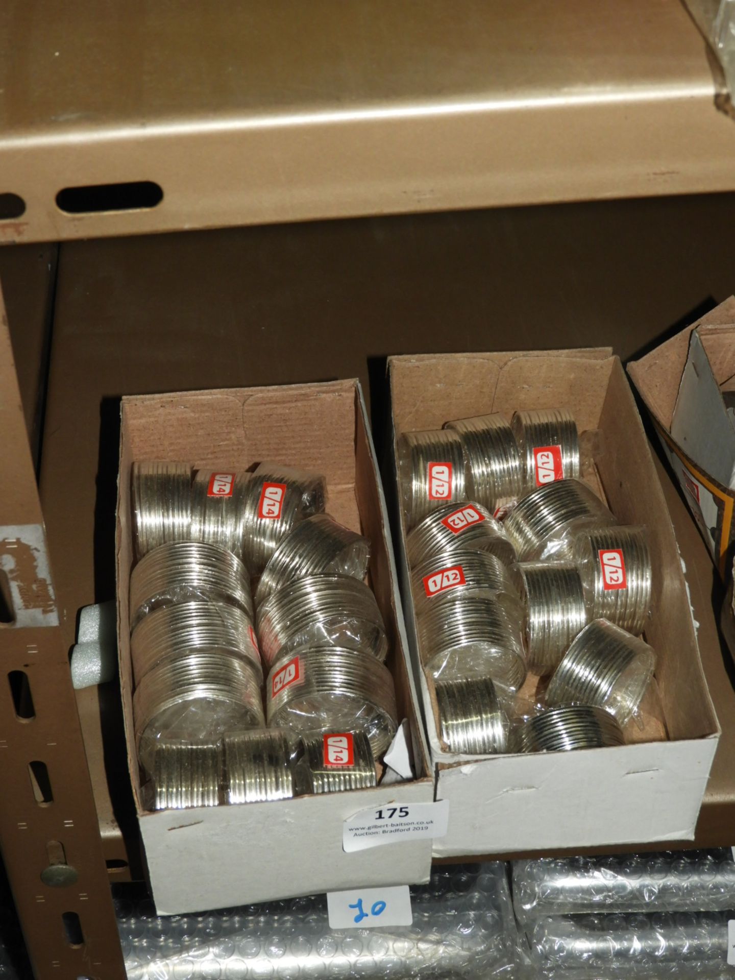 Two Boxes of Asian Style Silver Bangles