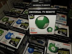 Two Universal TV Remotes in the Form of Footballs