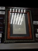 Eight 5x7 Inlaid Italian Style Photo Frames