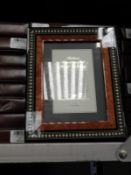 Eight 5x7 Inlaid Italian Style Photo Frames