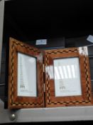 Six Double Inlaid Photo Frames