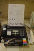 *Telephone Fax Machine