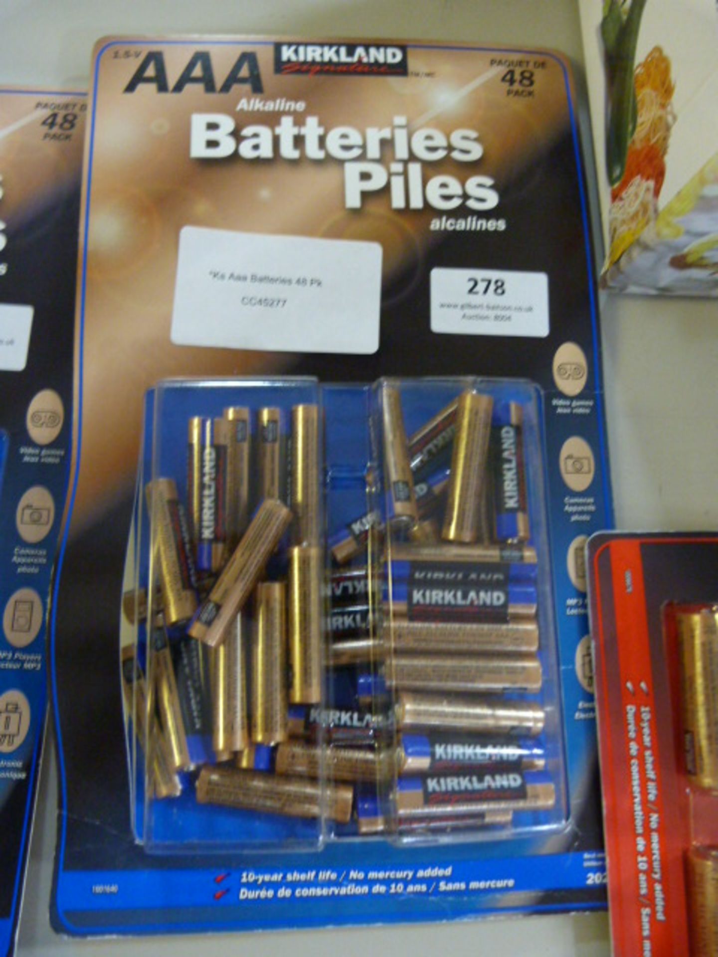 *KS AAA Batteries 48pk