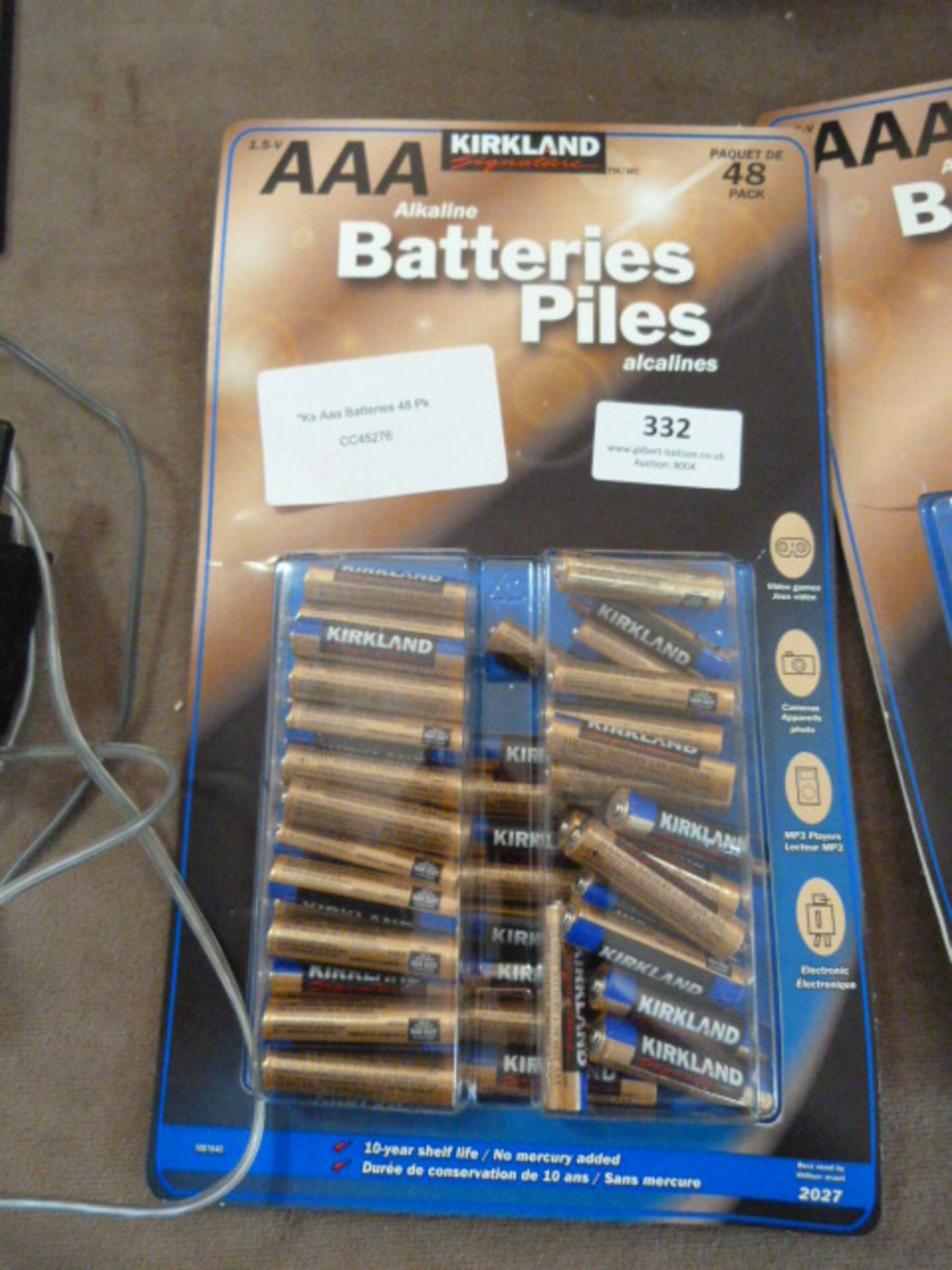 *Ks AAA Batteries 48pk