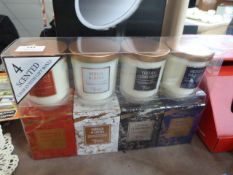 *Fragrance Candle Four 4pk