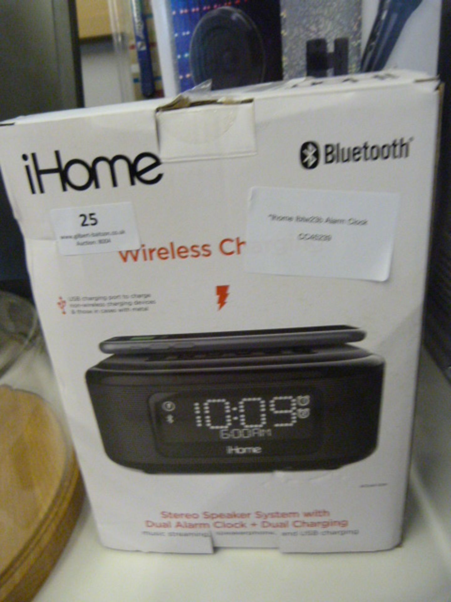 *IHome IBTW23b Alarm Clock