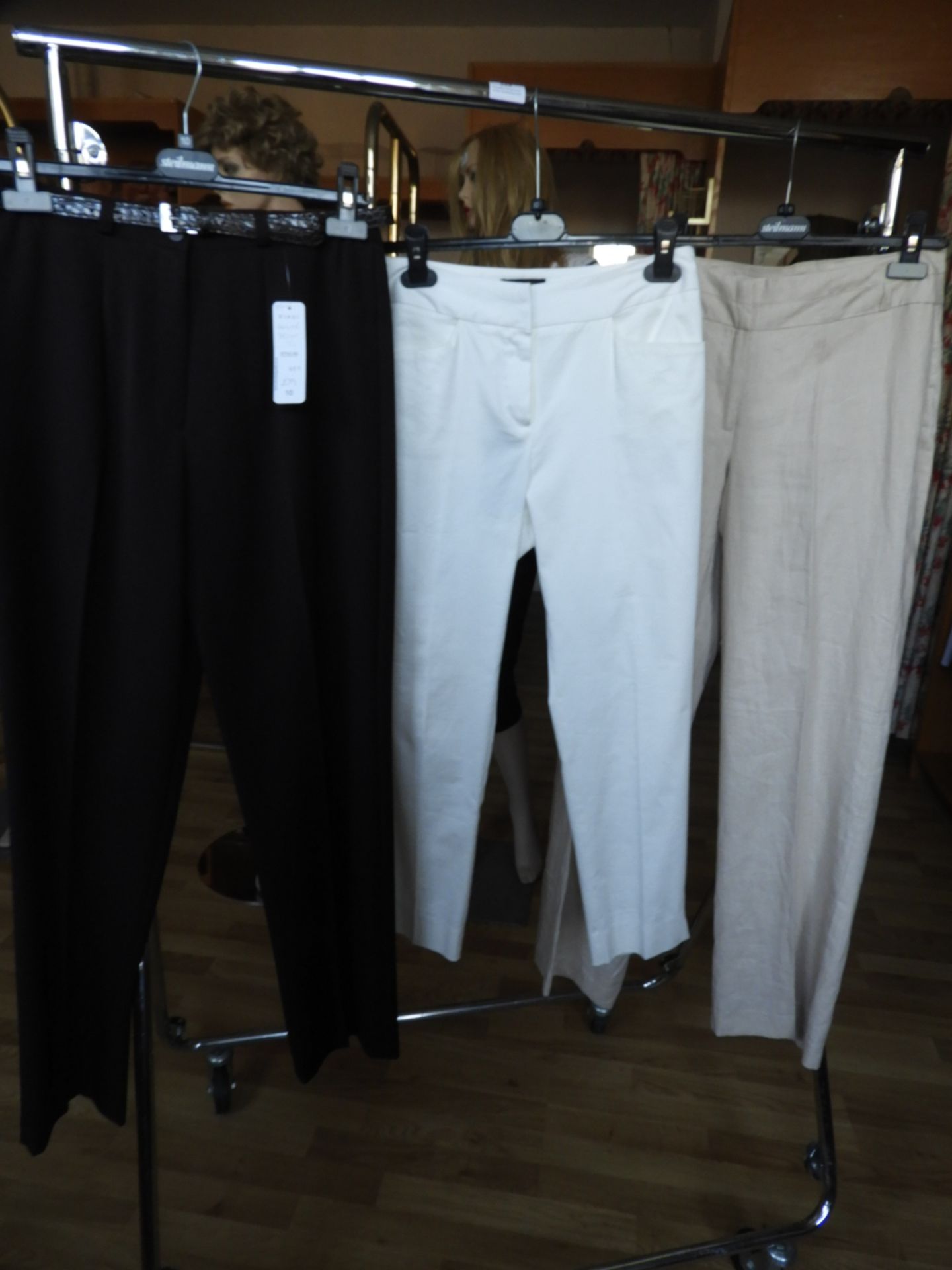 *Three Pairs of Ladies Trousers Size:10