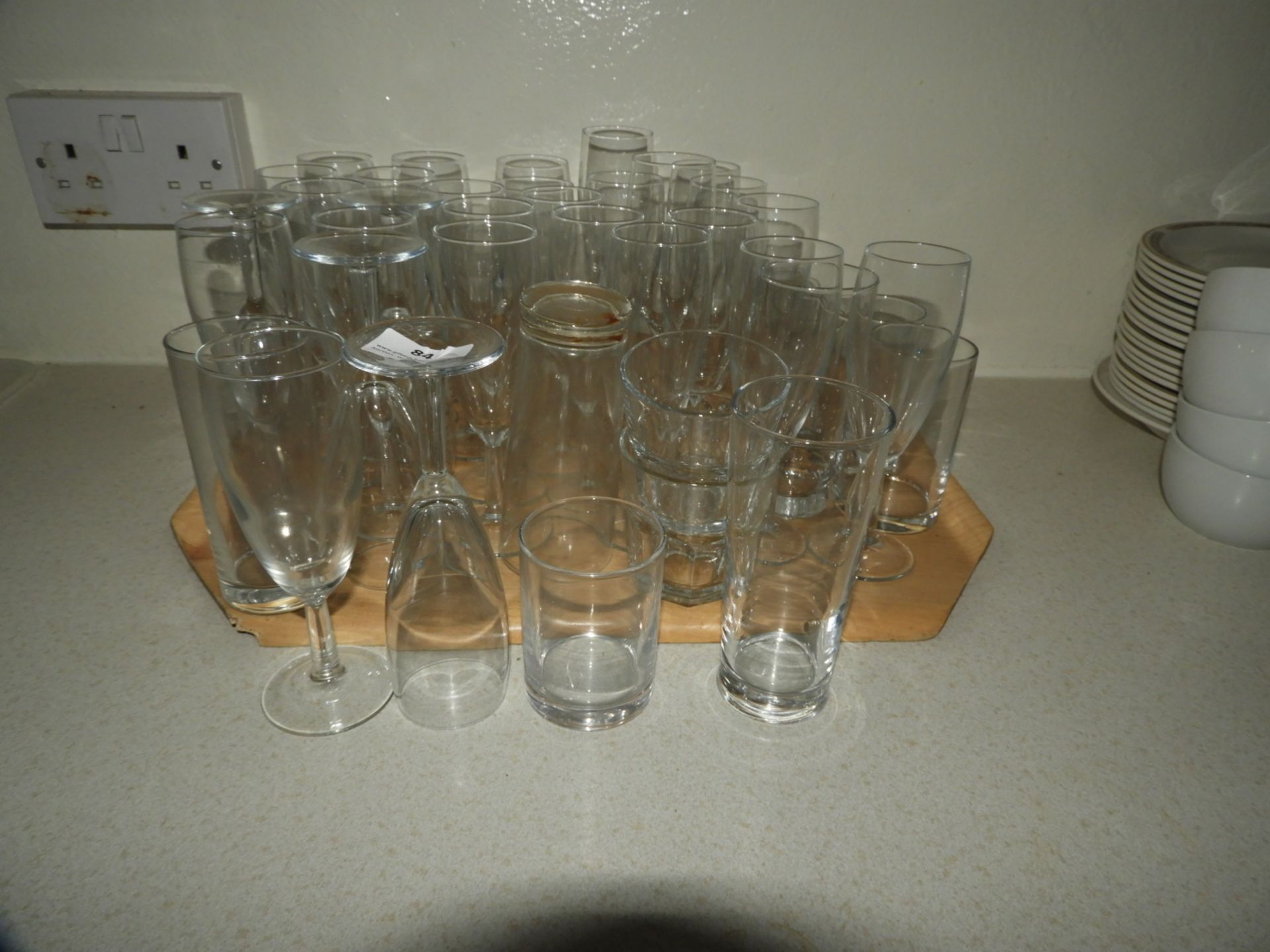 *Assorted Unbranded Bar Glass